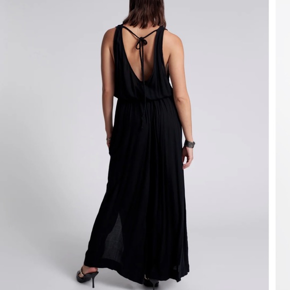 One Teaspoon After Party Jumpsuit black NWT open back sexy - Picture 2 of 5